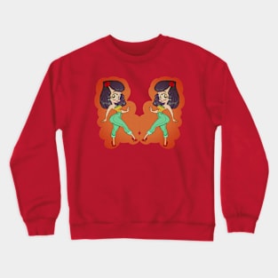 ROCKACHIBI KICKS Crewneck Sweatshirt